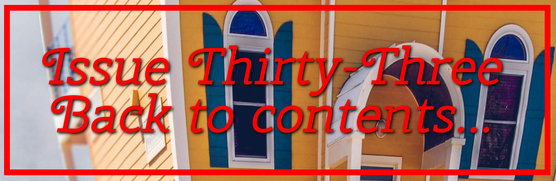 The Cabinet Of Heed Issue 33 Contents Link